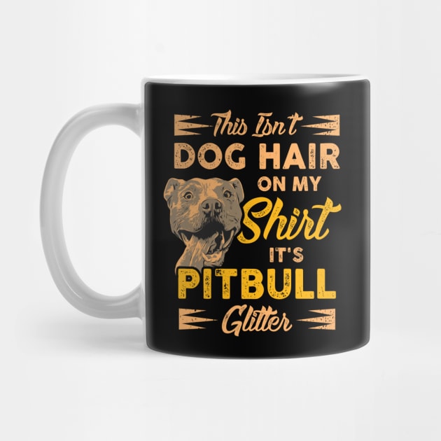 Pitbull T-Shirt I pit dog glitter pet by biNutz